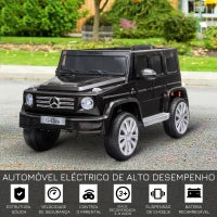 Carro Elétrico Infantil Mercedes Benz G500 HOMCOM com Controle Remoto